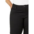 thumbnail image 6 of Levi Strauss Signature Women's and Women's Plus Mid Rise Straight Jeans, Tummy-Smoothing Pannel, Sizes 2-26, 6 of 8