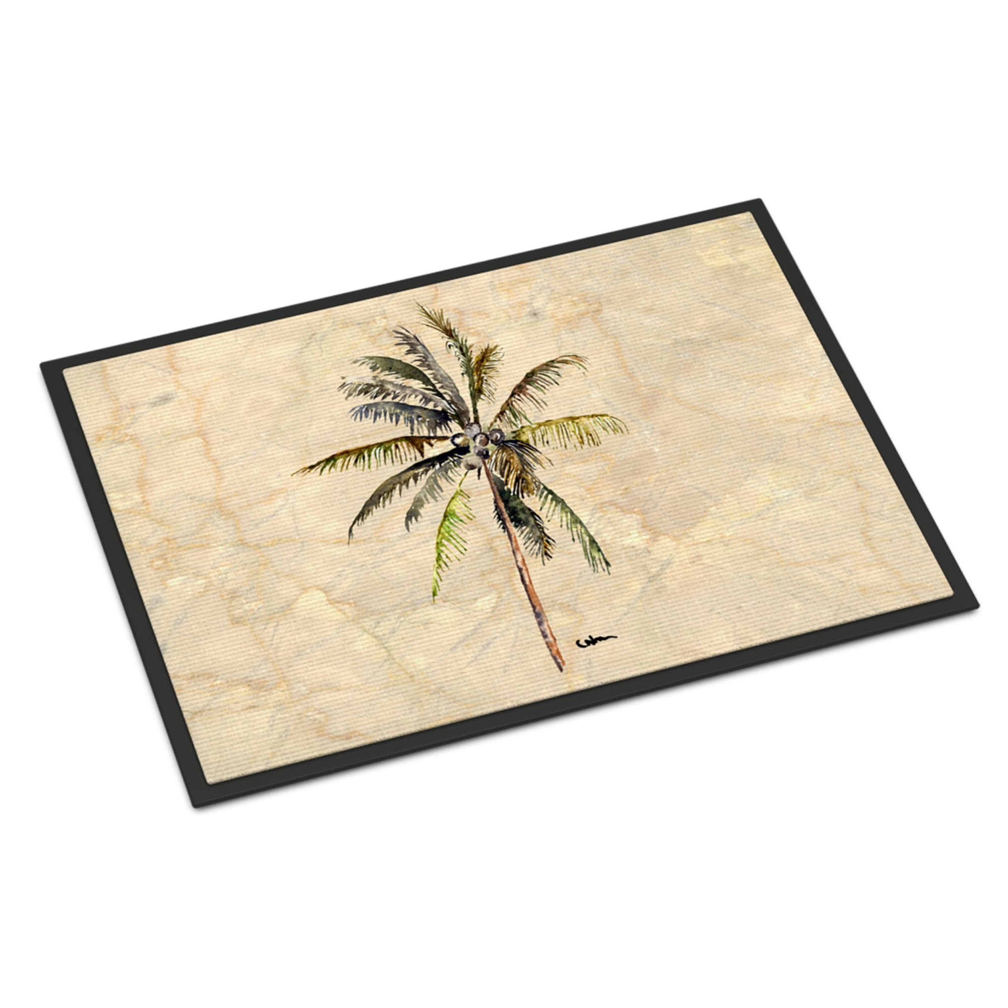 Palm Tree Door Mat