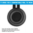 thumbnail image 3 of WSNIJFU Over Ear Headphones with 5 Feet / 1.5M Cable, 3.5mm Gaming Headset Noise Isolating with Mic and Volume Control for TV, PC and Cell Phone, 3 of 8