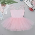 thumbnail image 3 of iiniim Kids Girls Ballet Leotard Dancewear Sleeveless Mesh Splice Layered Tulle Tutu Dress Gymnastics Dance Skirt, 3 of 7