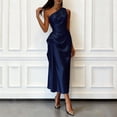 thumbnail image 2 of Sentmoon Robes pour Femmes Grande Taille Robe de Cocktail Été 2026 Couleur Unie Coupe Régulière Robe Maxi avec Manches pour Bureau et Réunion d'Affaires TP-TTG, 2 of 7