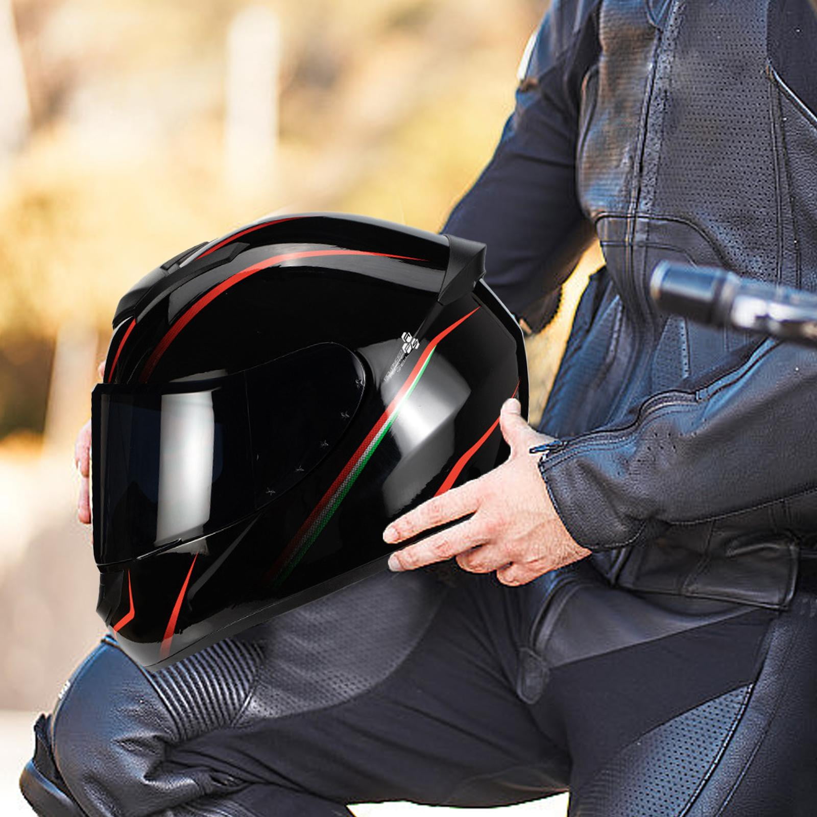 Dickly Full Face Helmet Helmet Outdoor Party Gift Detachable Washable Liner XL
