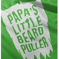 thumbnail image 5 of Papa's Little Beard Puller Humor Toddler Boy Girl T Shirt Infant Toddler Brisco Brands 12M, 5 of 6