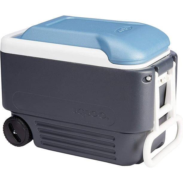 Igloo Quart MaxCold Cooler, Blue/Navy, 40 Qt - Walmart.com