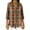 Orange-womens t shirts, variant on AnuYalue Plaid Shirts for Women 3/4 Sleeve Button Down Henley Shirts Dressy Casual Ladies Tops and Blouses