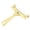 Gold, variant on Cheese Slicer Adjustable Block Cheese Cutter for Kitchen - Stainless Steel Wire Cheese Knife with Ergonomic Handle for Cheddar Mozzarella Parmesan - 1 Spare Wire Included