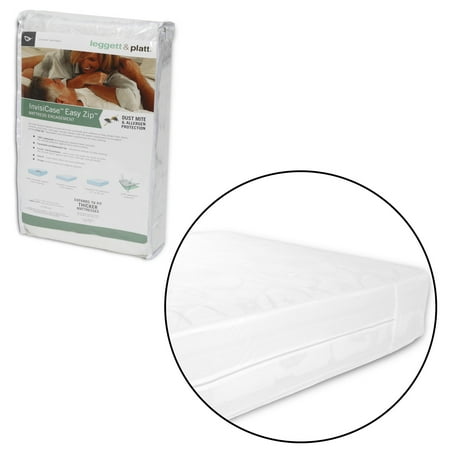 Fashion Bed Group InvisiCase Easy Zip Expandable Mattress Encasement with Stain and Dust Mite Defense-Size:Full