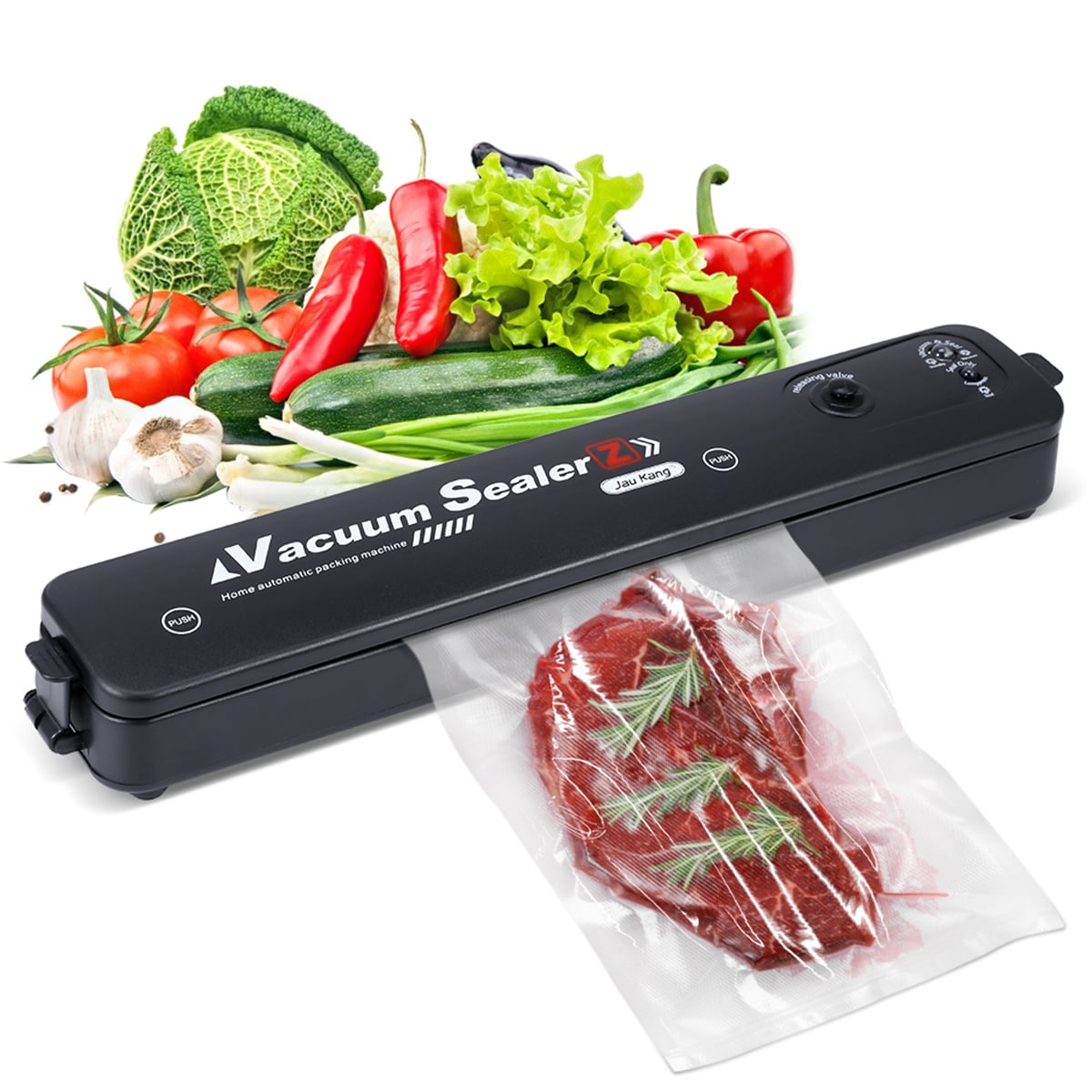 Vacuum Sealer Packing Machine Sous Vide Food Saver Packer With Storage Bags 220V