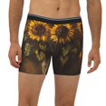 thumbnail image 2 of Disketp Rustic Sunflower Bouquet Men's Boxer Briefs Men’s Underwear Boxer Briefs for Men, 2 of 7
