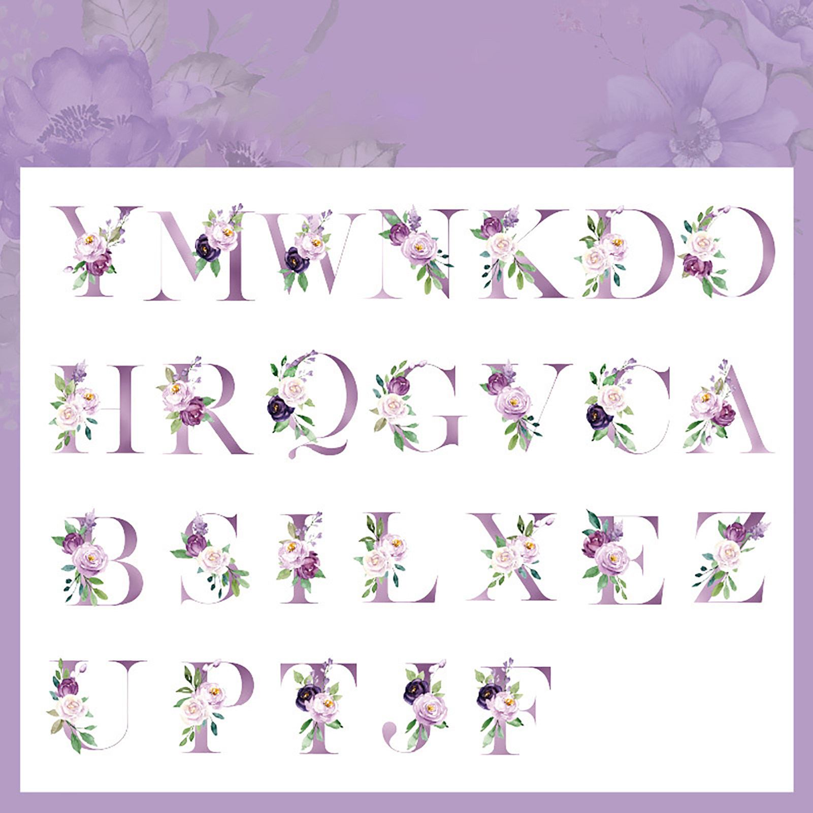 6 Autocollants Lettres Brillants + 1 Boîte Vintage - Décorations Imperméables Pour Gourdes, Cahiers, Bouteilles