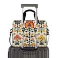 thumbnail image 2 of FORMRS 16" Laptop Bag Carrying Sleeve Case with Handle Travel Shoulder Briefcase, Beige Floral, 2 of 8