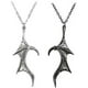 thumbnail image 5 of Collar de corazón a juego con colgante de ala de dragón, gargantilla gótica genial, regalo de amistad para parejas, para mujeres y hombres, 2 unidades, 5 of 5