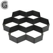 JeashCHAT Gardening 8/9 Grids Pathmate Stone Paving Concrete Stepping Pavement Paver Clearance