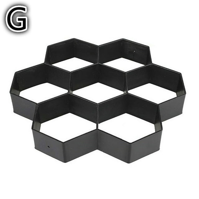 Wedding Cake Baking Cake Pan Cake Mold Professional Baking Birthday Cake Making Cake Baking Pan Kitchen Bakeware Gardening 8/9 Grids Pathmate Stone Mold Paving Concrete Stepping Pavement Paver