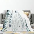 thumbnail image 2 of LHSHID 50 Birthday Gifts for Women Personalized 50th Birthday Blanket Gifts for Her Wedding 50 Years of Marriage Customized Gifts for Dad Mom Husband Wife Grandpa Grandma Grandparents 30x40in, 2 of 6