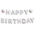 thumbnail image 1 of Banner de cumpleaños Fukaisu, divertido papel de bola 3D con tema deportivo, 1 of 7