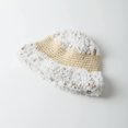 thumbnail image 4 of CoCopeaunts Reversible Bucket Hat for Women Plush and Knitted Fisherman Hat Retro Hundred Take Warm Ear Protection Basin Cap, 4 of 8