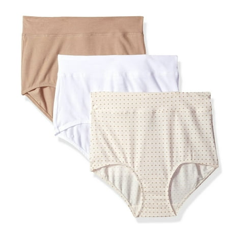 

DENGDENG Womens Panties Breathable Soft Full Coverage Brief for Women Seamless Brief Mid Waisted Underwear