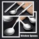 thumbnail image 3 of 2 unids cucharas de acero inoxidable cucharas de postre cucharas pastel cucharas de vajilla para el hogar, 3 of 5