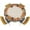 Beige, variant on White Black Plaid Easter Bunny Kitchen Fitted Tablecloth for Round Table,Leopard Rabbit Table Cover with Elastic Edge Waterproof Table Cloth,Buffalo Checker Circle Table Covers for Indoor 36-44in