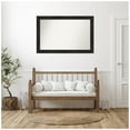 thumbnail image 3 of Amanti Art Custom Framed Wall and Bathroom Mirror (33.75 x 51.75 in.), Furniture Espresso Frame, 3 of 7