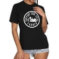 thumbnail image 3 of Women Farm Graphic Support Your Local Farmer Letter Printed T-Shirt, 3 of 7