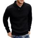 thumbnail image 5 of Suéter de punto con solapa para hombre, nuevo jersey informal de otoño e invierno, ajustado, versátil y de moda, 5 of 5
