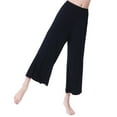 thumbnail image 2 of Kiplyki Trendy Pants for Women Thin Dance Pants Loose Yoga Wide Leg Pants, 2 of 7