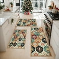 thumbnail image 3 of Aonewoe Boho 3 Piece Kitchen Rug Set Washable Non Slip Kitchen Mats for Floor Decorative Bohemian Kitchen Rugs and Runners Floor Mat for Hallway Laundry Room Sink, 3 of 10