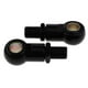 thumbnail image 3 of 2 Unids Negro Motocicleta Amortiguador De Choque De Aire Ojo Adaptadores Tornillos Conectores Piezas De Suspensión 14mm Macarena Amortiguador Adaptador de ojos, 3 of 5