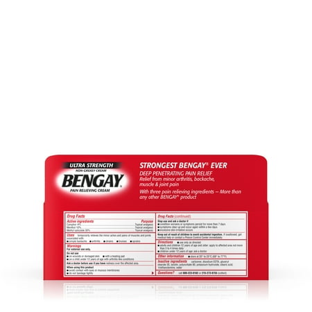 Bengay Pain Relief Bundle (Cream, Patches, Gel)