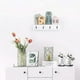thumbnail image 3 of Wall-mounted Key Holder Wall Key Hanger Wooden Wall Organizer With 4 Hook Gift, 3 of 5