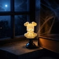 thumbnail image 4 of Halloween Skull LED Candle Holder Table Lamp,Gothic Glowing Skull Light for Mantel Fireplace Tabletop Party Home Indoor Decor, 4 of 6