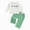 H135-White, variant on TOWED22 Toddler Boy Outfits Cartoon Print Long Sleeve Sweatshirt Tops Casual Pants Baby Boy Clothes 2pcs Set Casual Clothing(White,2-3 Y)