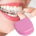 thumbnail image 4 of Denture Box Creative Plastic Denture Bath Case Denture Container for Travel, 4 of 10