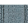 thumbnail image 5 of Casavani Hand Block Printed Cotton Dhurrie Grey Hallway & Stair Runner Area Rug 4x15 feet, 5 of 5