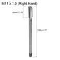 thumbnail image 2 of Uxcell Metric Thread Tap M11 x 1.5 H2 130mm Extra Long Straight Flute Tapping Threading Tool, 2 of 6