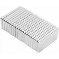thumbnail image 1 of Imán de tierras raras potente, 20 imanes de neodimio súper fuertes para bricolaje, manualidades, ciencia e industria - 20 x 10 x 2 mm (20 unidades), 1 of 5