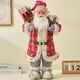 thumbnail image 2 of Figura decorativa de Papá Noel de 30/45/60 cm, adorno de mesa de Navidad, decoración de la habitación del hogar, alta calidad, trabajo exquisito, 2 of 5