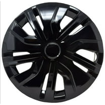 HubStar Hubcap for Mitsubishi Mirage 2017-2024  - Gloss Black Premium Replica 14-inch Replacement (single hubcap)