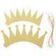 thumbnail image 1 of Birthday Crown Golden Prince Crown Hats for Birthday Party 6Pcs Set, 1 of 4