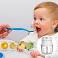 thumbnail image 4 of Electric Mini Garlic Chopper Food Slicer Portable Garlic Grinder Blender Food Processor For Pepper Chili Vegetable Nuts Meat 300ML USB Rechargeable, 4 of 7