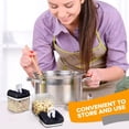 thumbnail image 7 of Cheer Collection 12 Piece Food Storsage Containers, .5L - Black, 7 of 7