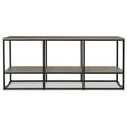 thumbnail image 3 of Signature Design by Ashley Contemporary Wadeworth 65" TV Stand  Brown/Black, 3 of 6