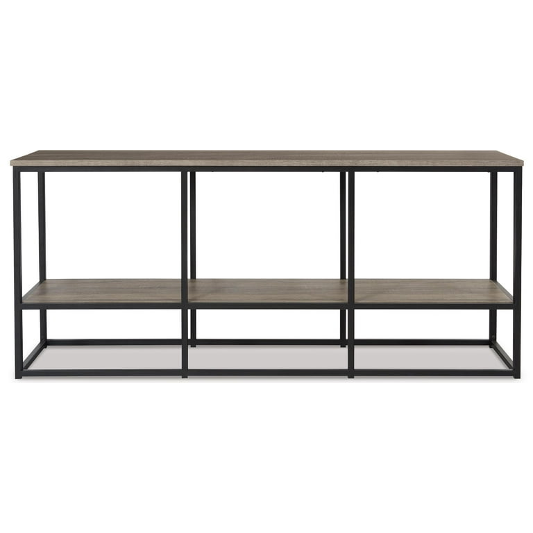 Wadeworth TV Stand - Brown/Black Wadeworth TV Stand - Brown/Black