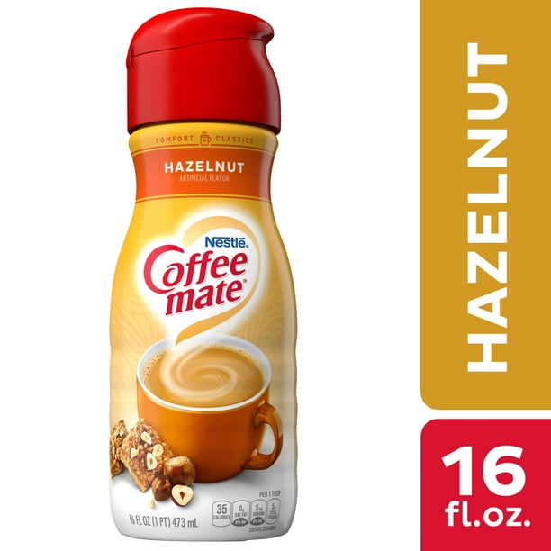 Nestle Coffee mate Hazelnut Liquid Coffee Creamer 16 fl oz.
