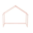 thumbnail image 6 of Little Seeds Trellis Toddler House Bed, Rosewater Pink, 6 of 19