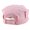 Adult pink, variant on Stripy Cotton Command Hat For Adult Children Lightweight Fabric Adjustable Hook Loop Closure