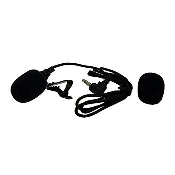Tetra-Teknica Essentials Series Microphone Omnidirectionnel à Clipser Lavalier, Couleur Noire