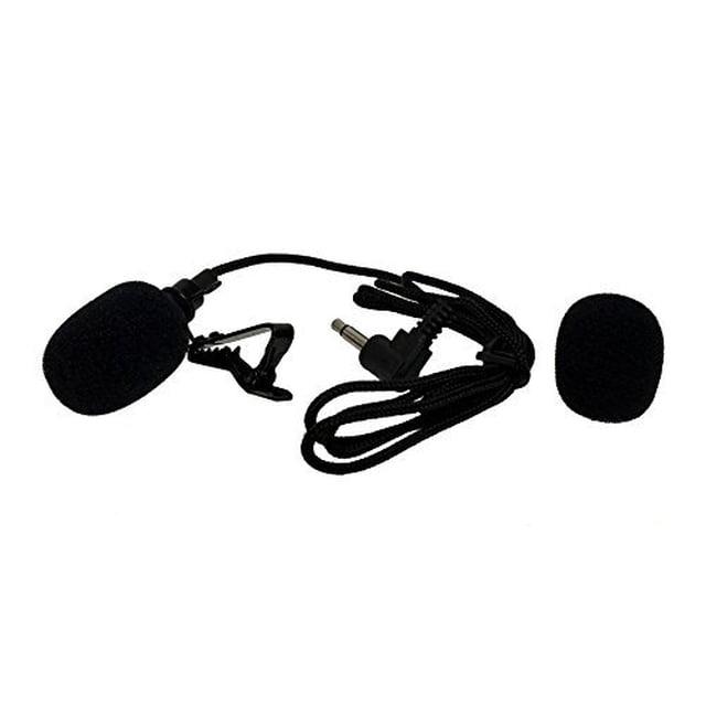Tetra-Teknica Essentials Series Microphone Omnidirectionnel à Clipser Lavalier, Couleur Noire